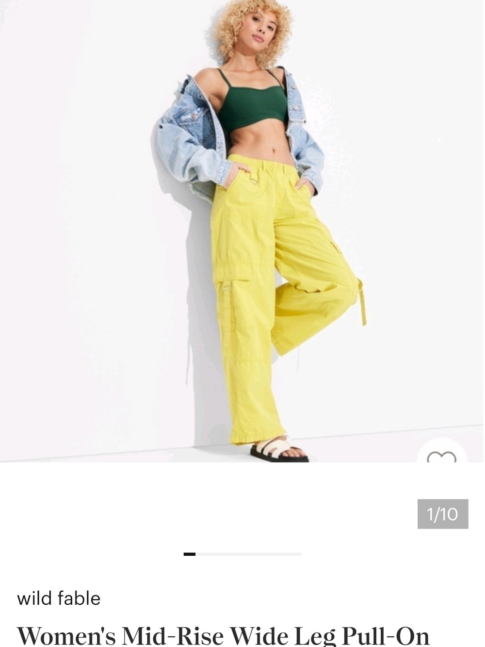 Wide Leg Cargos